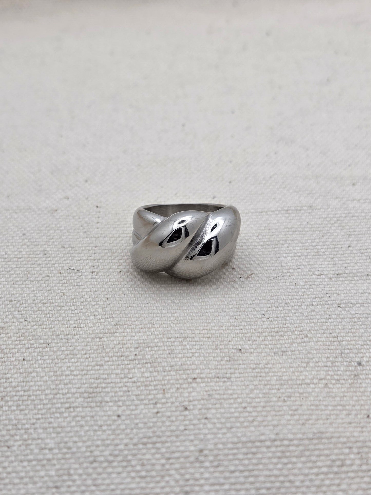 Anillo de plata grande para mujer - Mariam