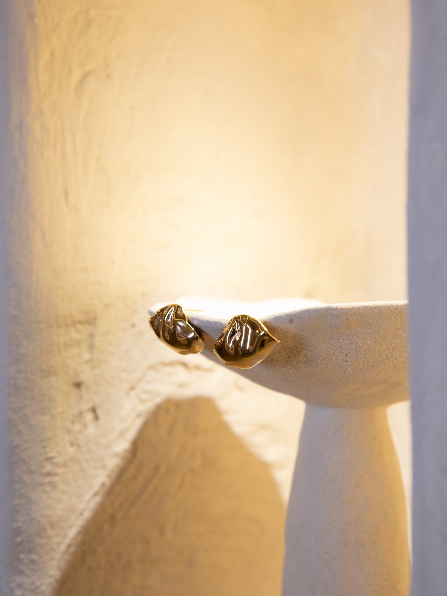 Pendientes para mujer de oro helou bijux