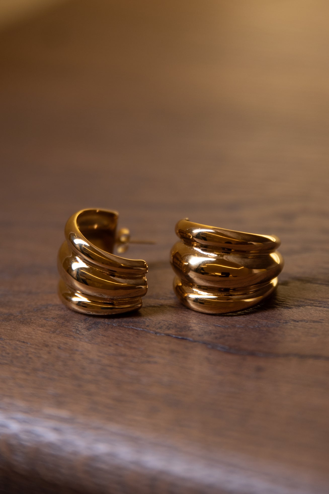 Pendiente de oro Helou Bijoux - Mapel