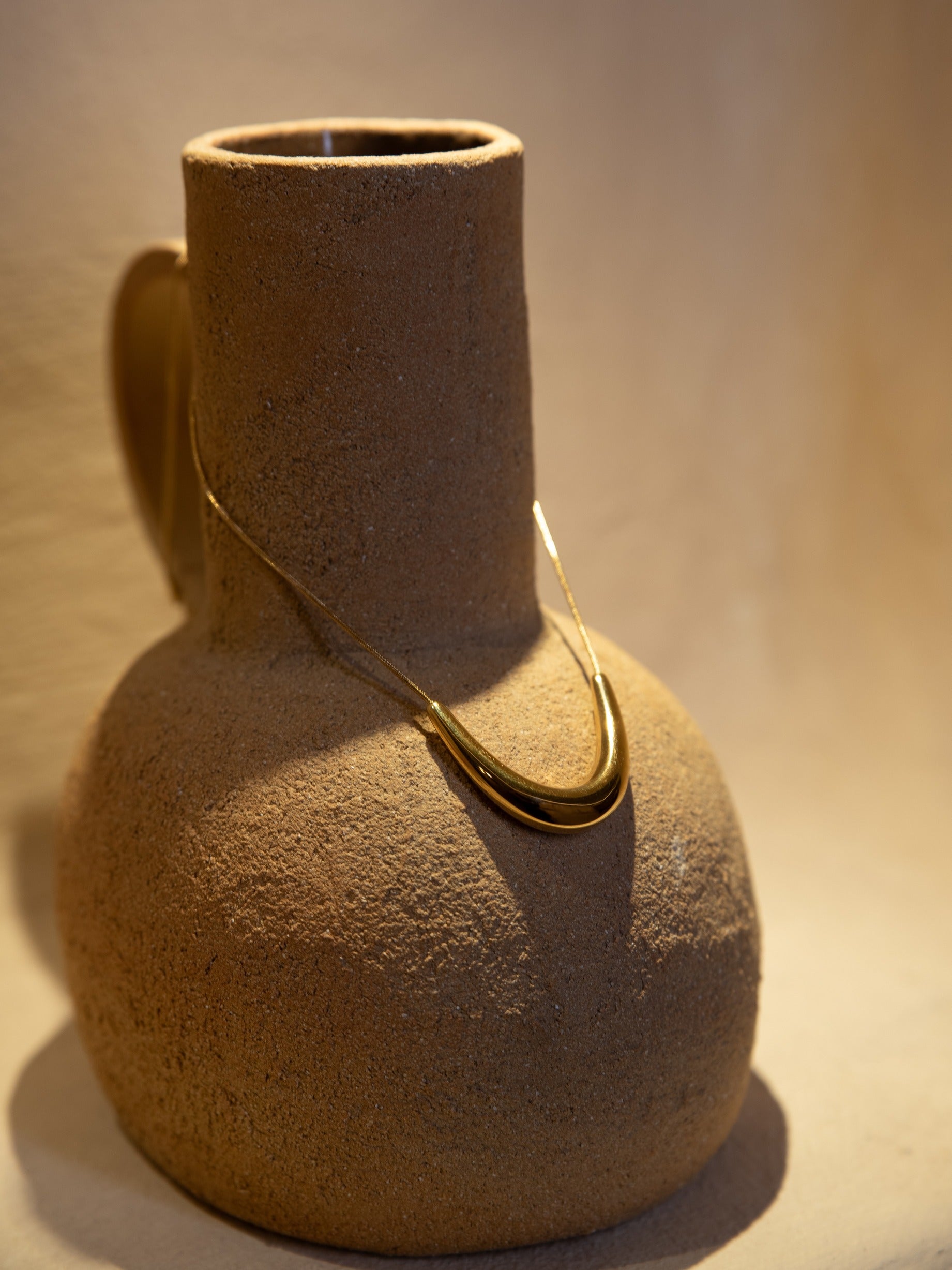 Collar fino para mujer de oro - Marcela