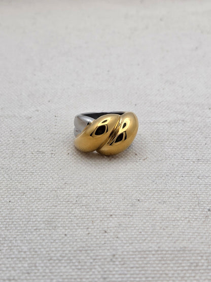 Anillo mix plating para mujer - Mariam