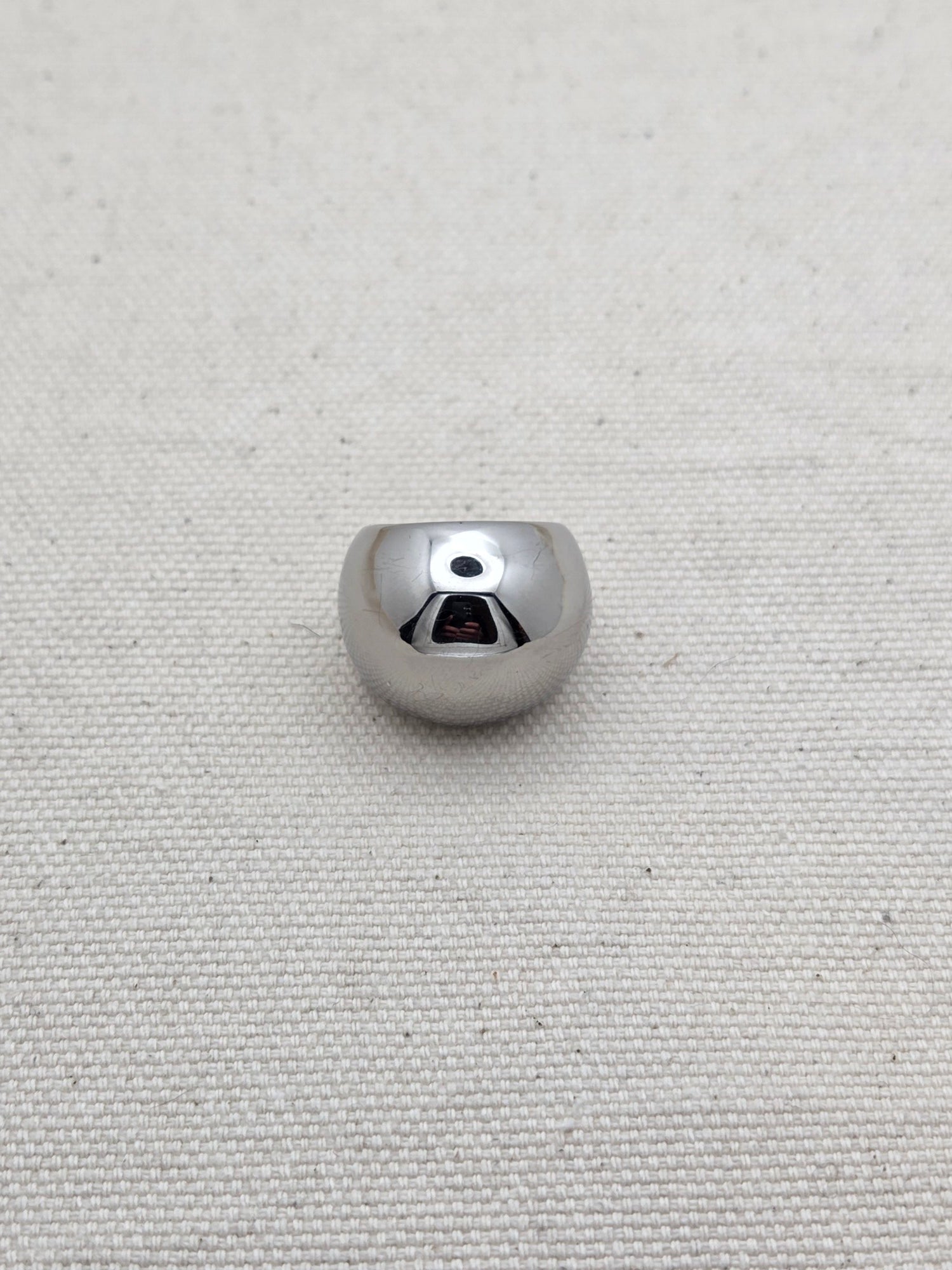 Anillo de plata con forma redonda - Miriam