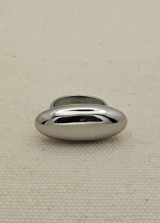 Anillo de plata alargado Helou Bijoux - Monica