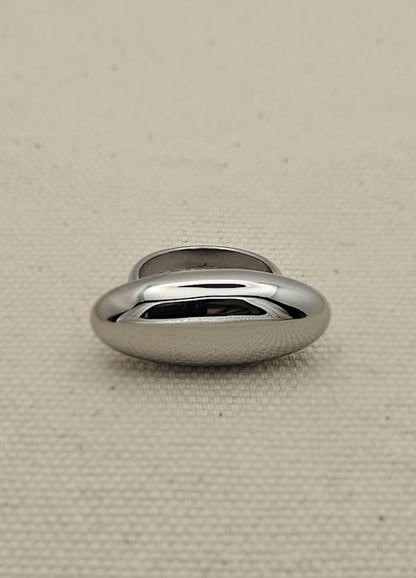 Anillo de plata alargado Helou Bijoux - Monica