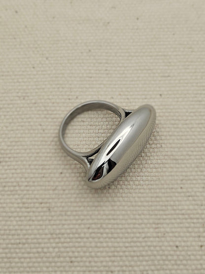 Anillo de plata alargado - Monica